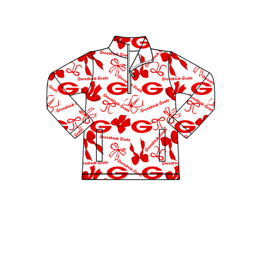 Custom Baby Boys Groesbeck Goats Team Long Top D 8.9