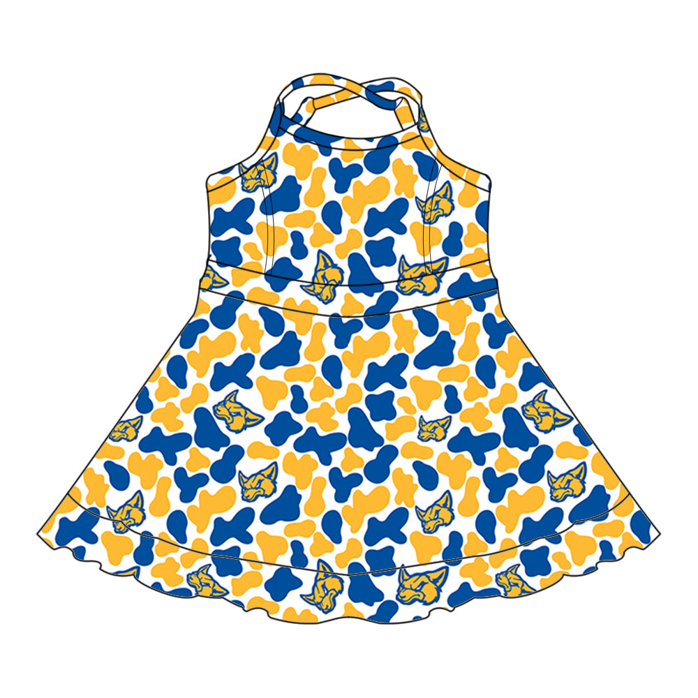 Custom Baby Girls Nazareth Swifts team dress  D 8.5