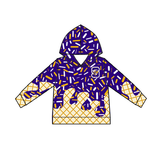 Custom Baby Boys Sabinal YellowjacketsTeam Long Top D 7.7