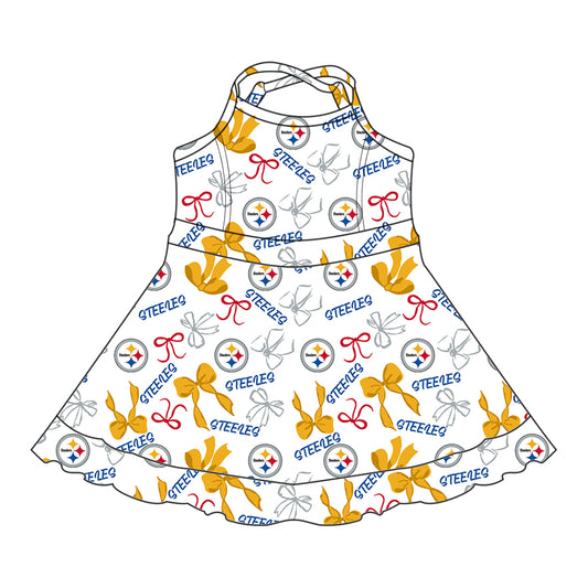 Custom Baby Girls team dress  D 6.6