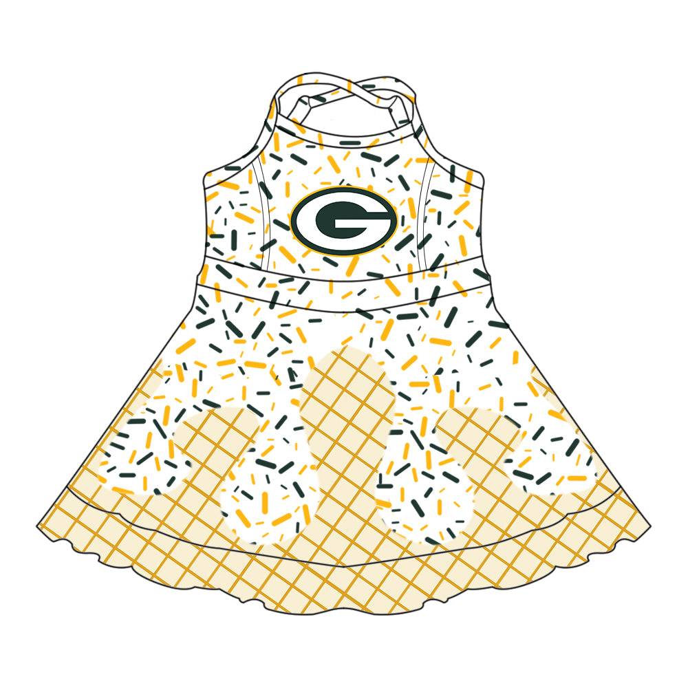 Custom Baby Girls team dress  D 6.11