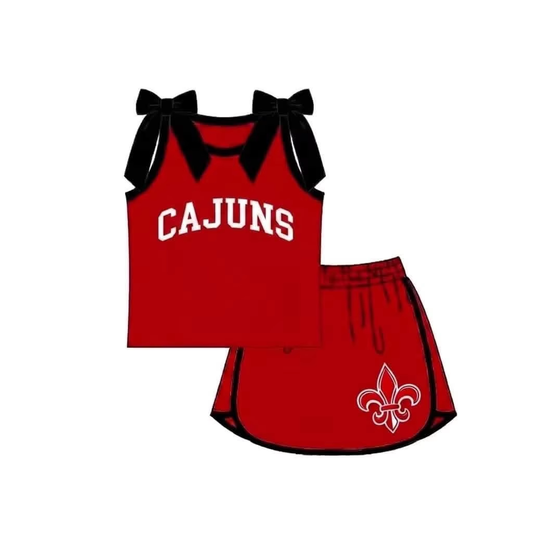 Custom order moq 3 Hallie cajuns skort outfit