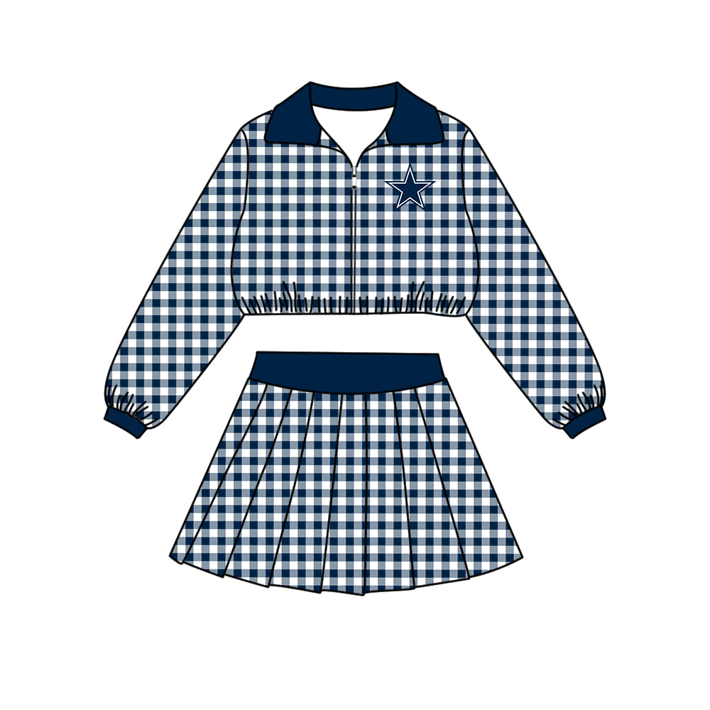 Custom order moq 5 cowboys team kids clothes