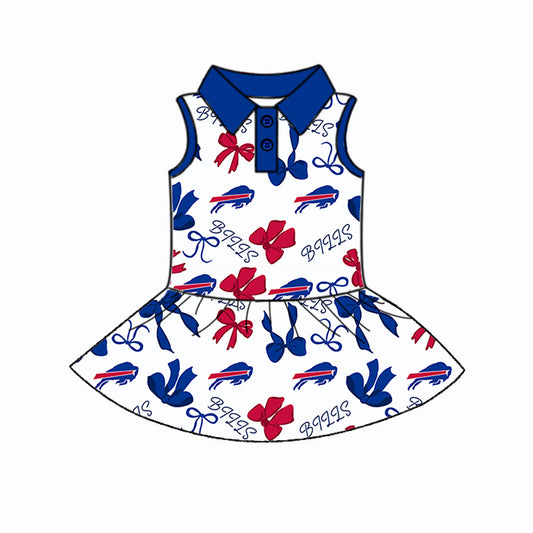 Custom Baby Girls ball team dress D 5.26