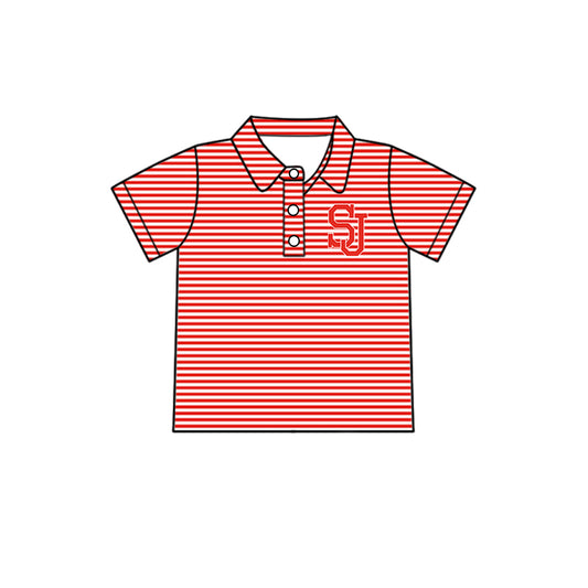 Custom Kids Boys Patriots team Shirt Top D 8.2