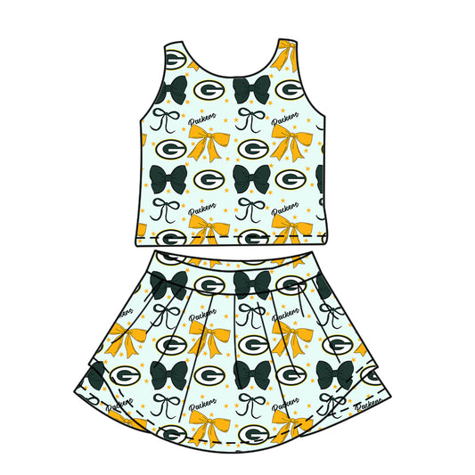 Custom baby girl Packers team dress D 6.28