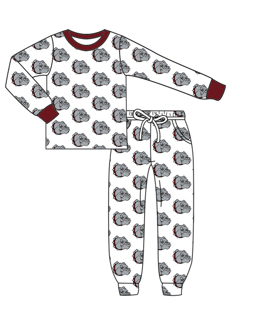 Custom baby boys Jasper Bulldogs set MOQ3 D 8.7