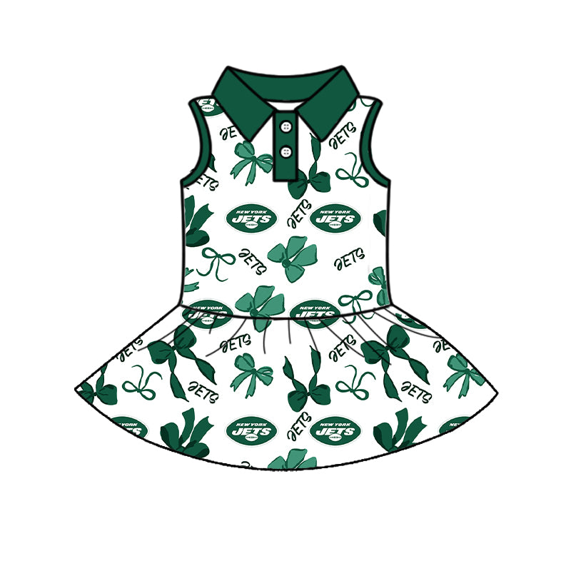 Custom Baby Girls team dress  D 6.6