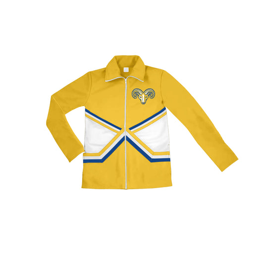 Custom Baby Boys Christian Rams Team Long Top D 8.1
