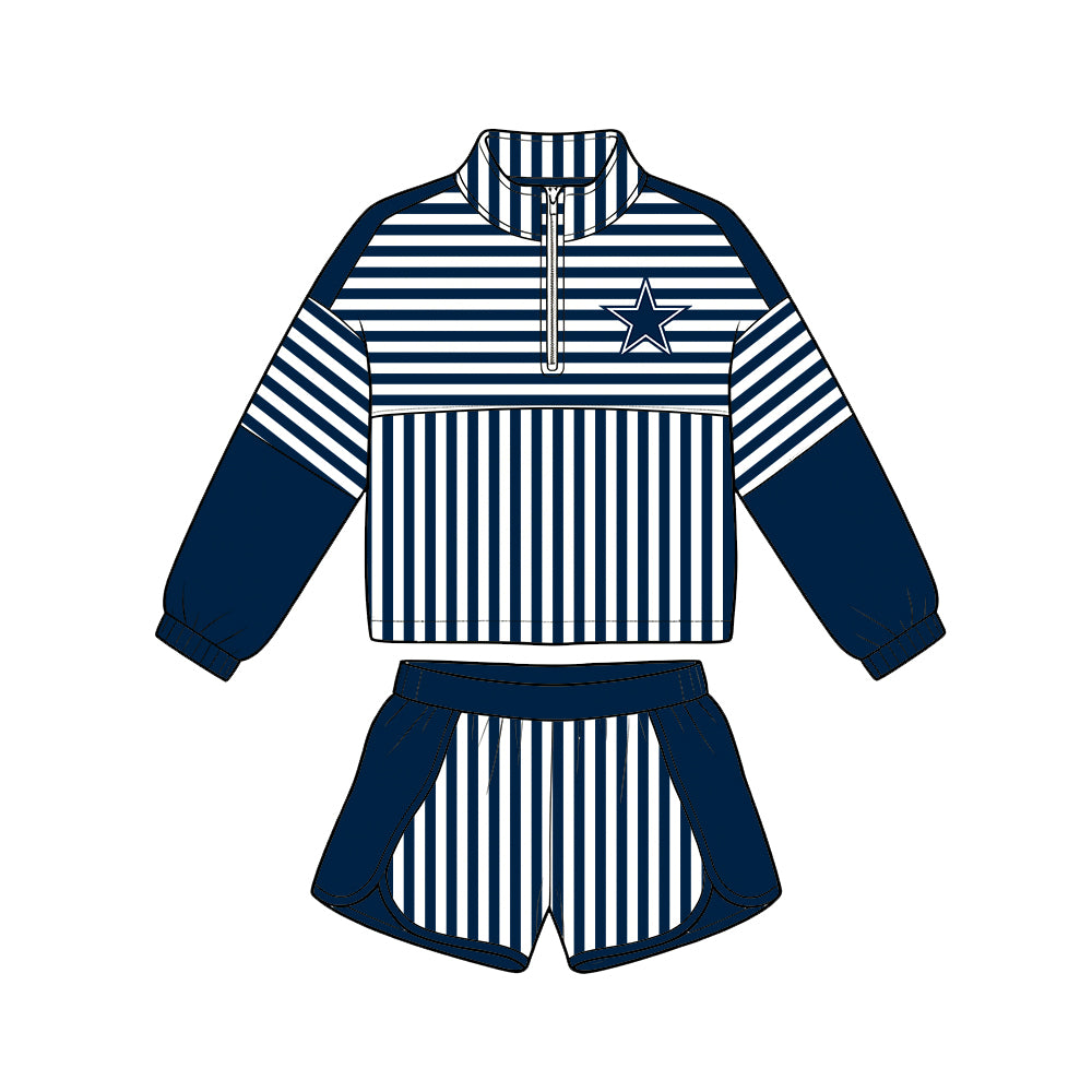 Custom order moq 5 cowboys team kids clothes