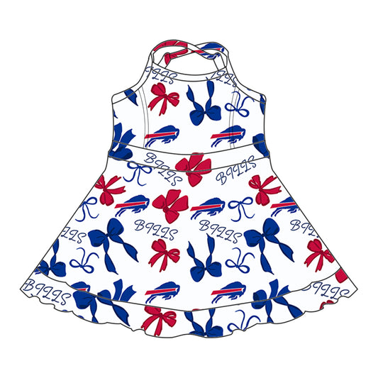 Custom Baby Girls ball team dress D 5.26