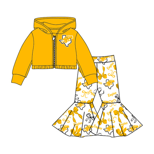 Custom  baby girls Eagles  team set    MOQ3  D 7.26