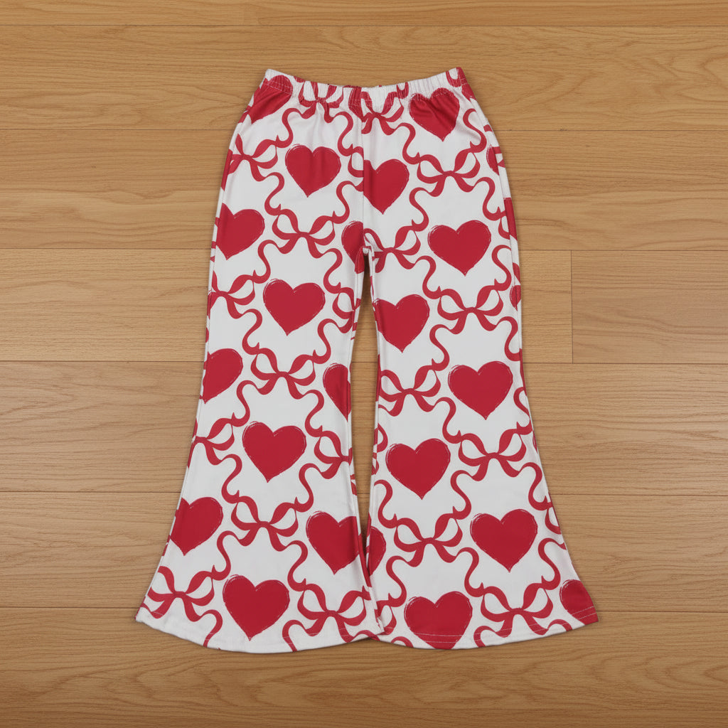 red coquette heart belles