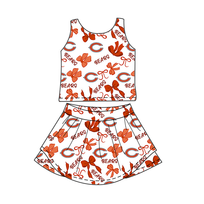 Custom Baby Girls team dress set   D 6.5