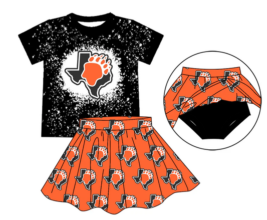 Custom  baby girl team dress set   D 7.2