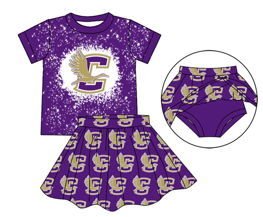 Custom  baby girl team dress set   D 7.2
