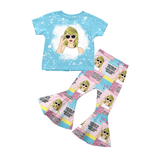 Custom baby girls 1989 short top +pants set D 7.31
