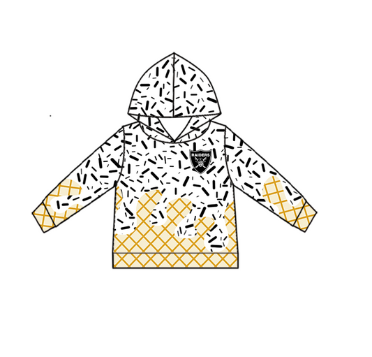 Custom Baby Boys RaidersTeam Long Top D 8.11