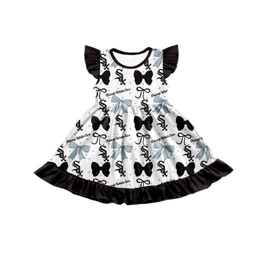 Custom Baby Girls Chicagi White Sox team dress D 6.20