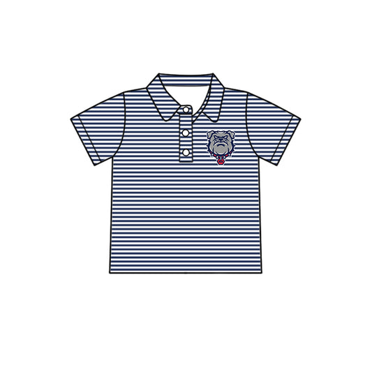 Custom Kids Boys Bulldogs  team Shirt Top D 7.26