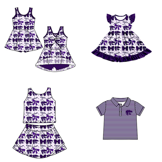 Custom children Kansas State Wildcats team top D 6.23