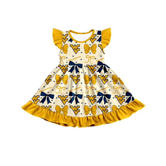 Custom  baby girl W team dress   D 6.24