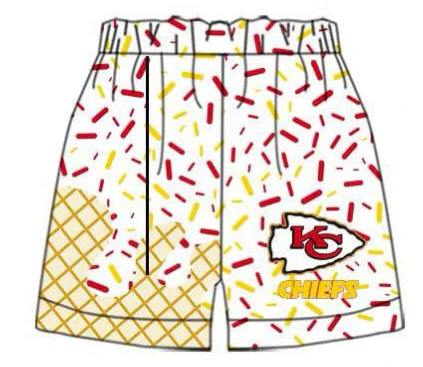 Custom  children KC team shorts D 6.19