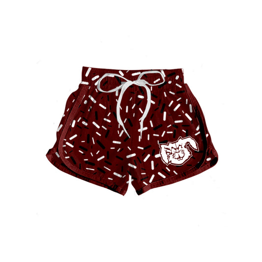 Custom Baby Boys Bowie Jackrabbits Team Sports Shorts D 7.5