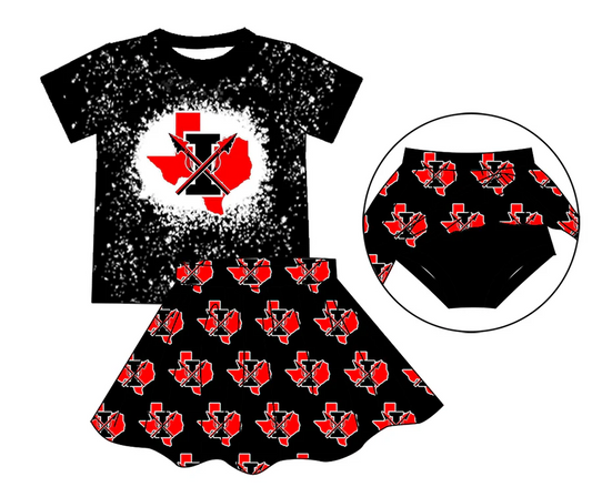 Custom  baby girl team dress set   D 7.2