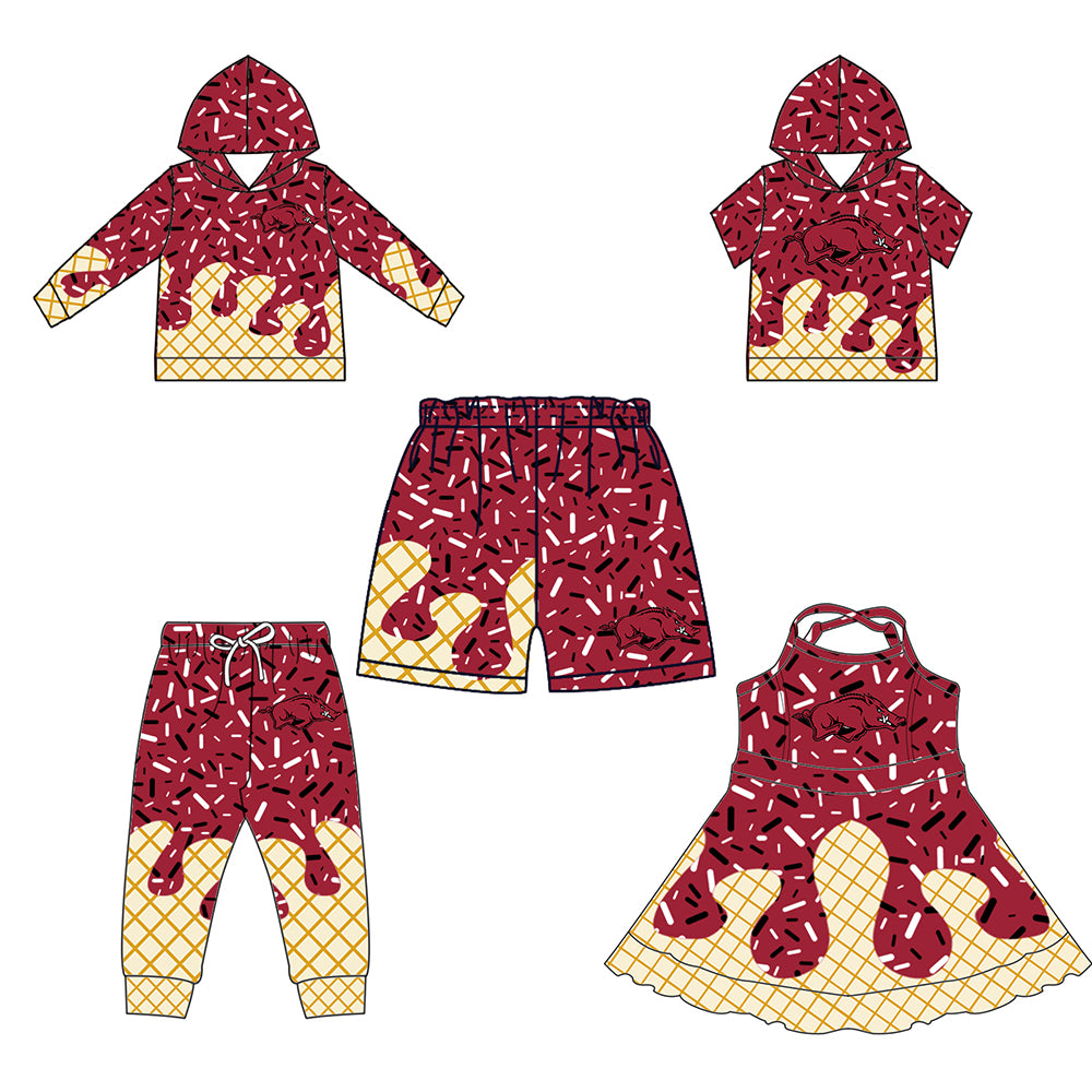 Custom match baby girls team styles  D 5.27