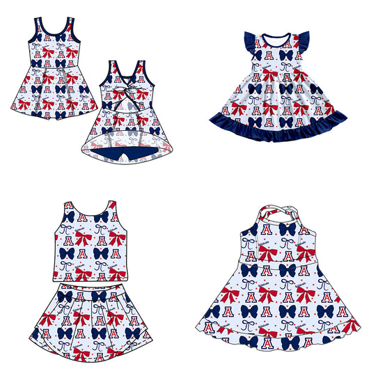 Custom baby girl Arizona Wildcats team dress D 6.24