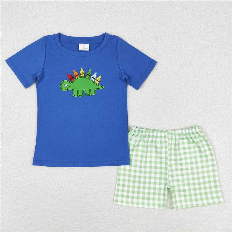 Match Baby Girls Boys Dinosaurs Back To School Sibling Clothes Sets