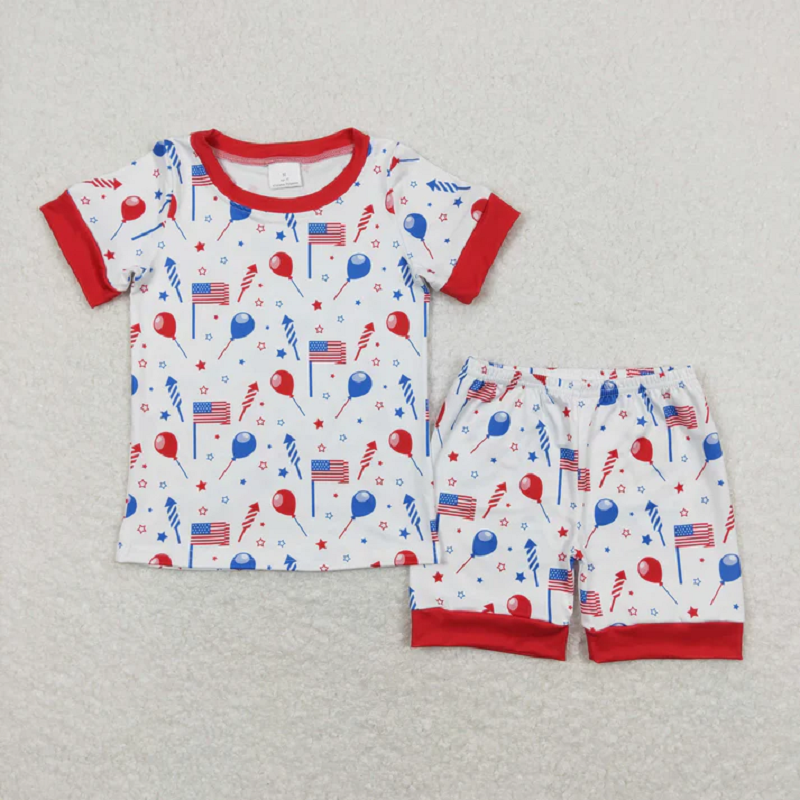 Match Baby Boys Short Sleeve Camo Ducks Tee Shirt Top Shorts Pajamas Clothes Sets  D 5.22