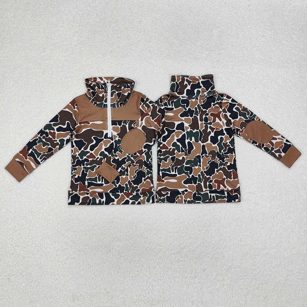 Match Baby Boys Camouflage Hunting Season Zip Pullovers Tops