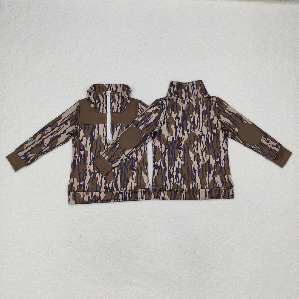 Match Baby Boys Camouflage Hunting Season Zip Pullovers Tops