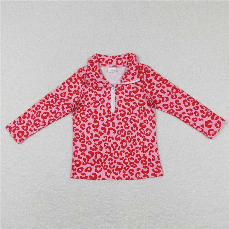 Match Baby Girls Kids Boutique Long Sleeve Zip Pullovers Tops