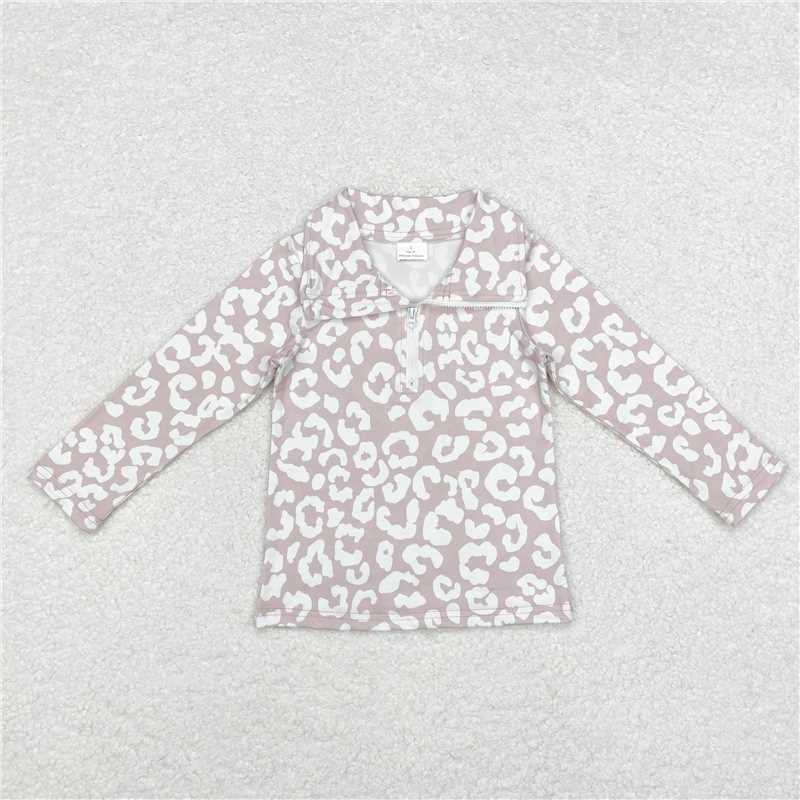 Match Baby Girls Kids Boutique Long Sleeve Zip Pullovers Tops