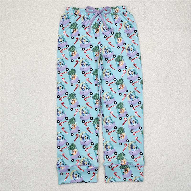 Family Adult Baby Girls Christmas Dogs Candy Pajamas Clothes Sets