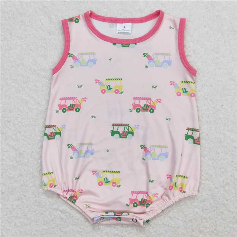 Match Baby Infant Girls Boys Golf Sibling Summer Rompers