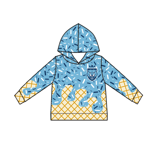 Custom Baby Boys Cougars Team Long Top D 7.24