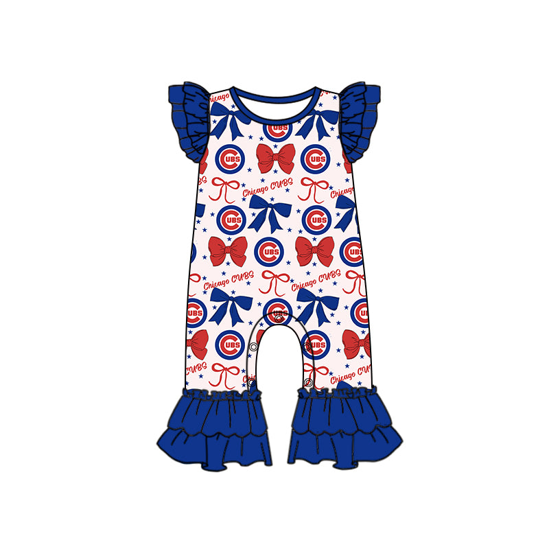 Custom match Chicago CUBS baby girls clothes   D 6.17