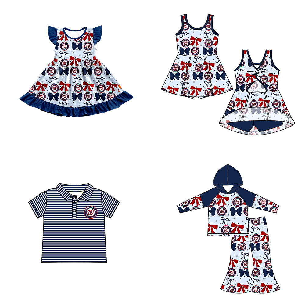 Custom match Washington_Nationals  baby girls boys clothes   D 6.17