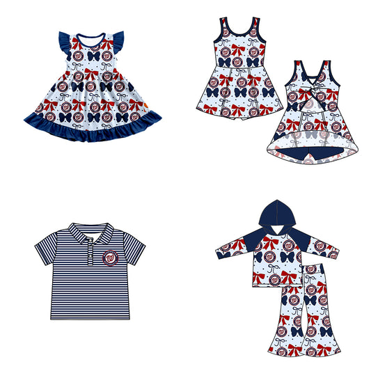 Custom match Washington_Nationals baby girls boys clothes D 6.17
