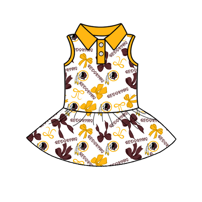 Custom Baby Girls team dress  D 6.9