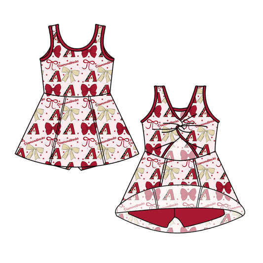 Custom  baby girl A team dress   D 6.23