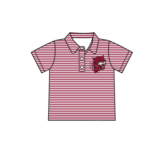 Custom Kids Boys Wildcats team Shirt Top D 7.24