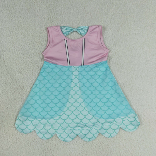mermaid scallop dress