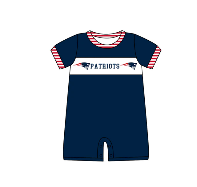 Custom order team romper for boy