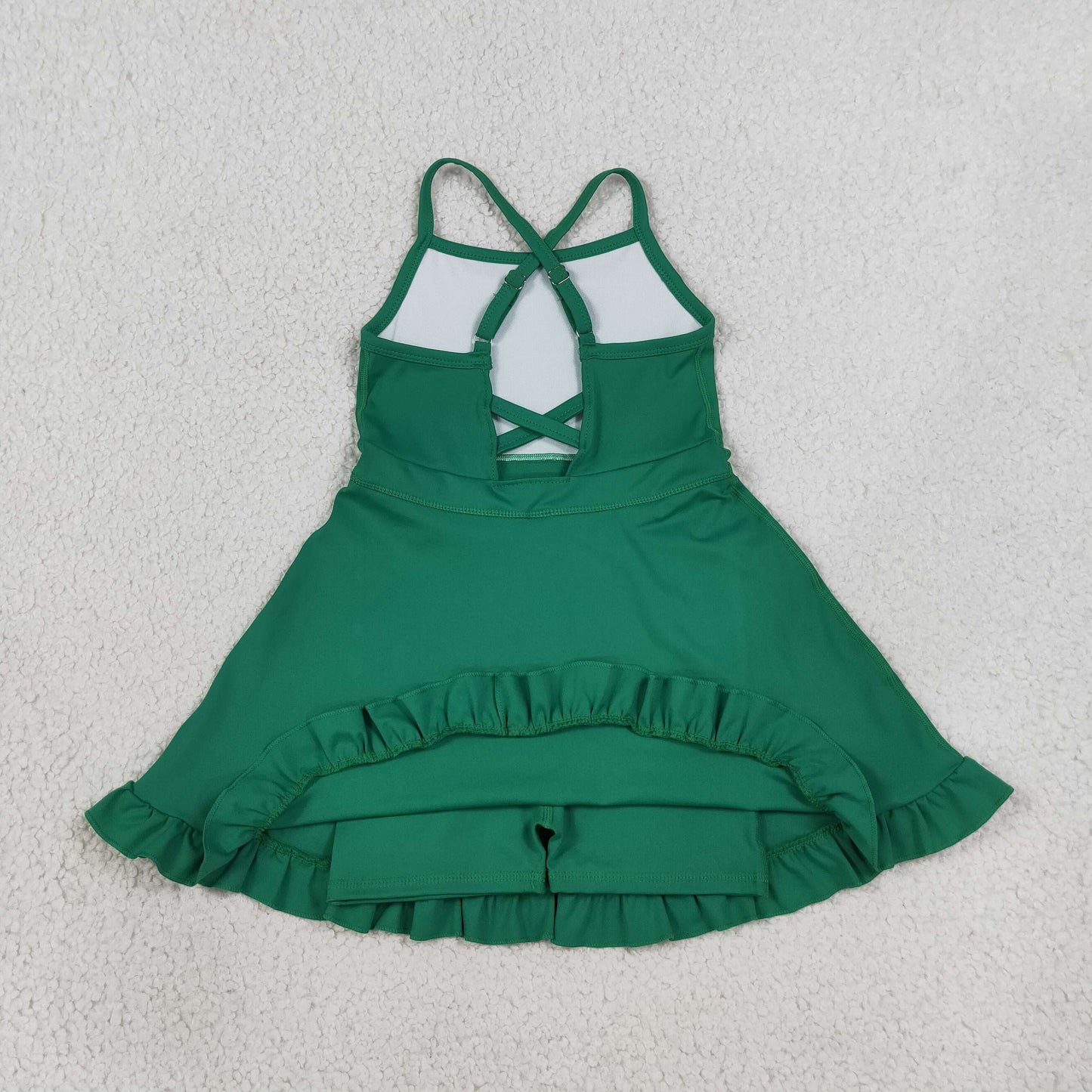 S0782 solid athletic dress