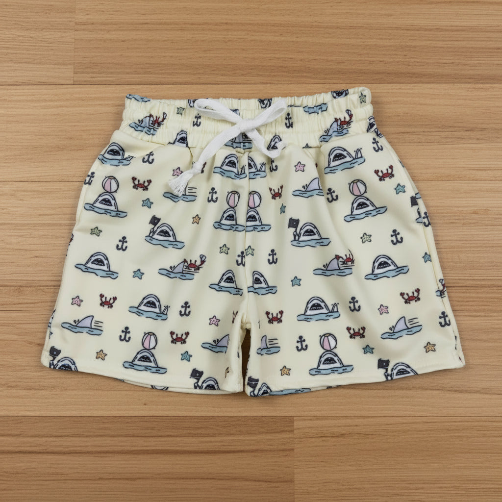 beach crab trunk boys swimsuit